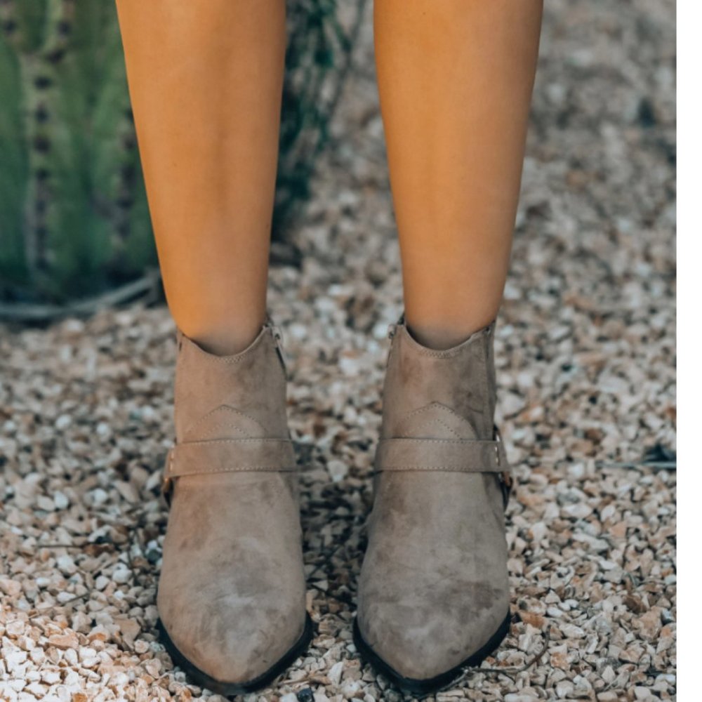 FELICITY Suede Western Boots - Picture 11 of 12